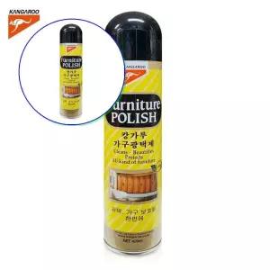 쌍문상회 지금 필요한 캉가루 가구광택제 420ml 레몬향 목제광택 왁스 코팅