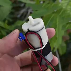 호환  DC 12V 에어 펌프 소형 마이크로 370 에어 산소 펌프 DIY 인플레이터 모니터 수족관 고기 탱크 JQB24