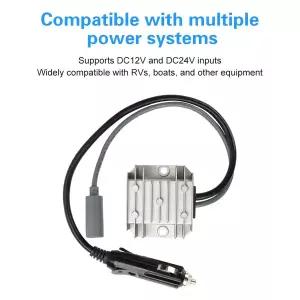 호환  DC 부스트 컨버터 DC12V 24V에서 30V로 3.5 스텝 업 모듈 버크 컨버터 전원 공급 장치 시가 라이터