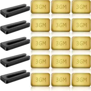 HFYHWT 20PCS 천장 선풍기 밸런싱 키트 5세트 고보정 블레이드 밸런스 도구 5개의 탄력 클립 및 15개의