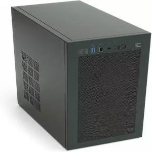 CUBIX 컴팩트 미니 타워 mATX PC 케이스 튼튼한 0.8T 스틸 섀시 ATX DTX ITX SFX HTPC 소형 폼 팩터 USB