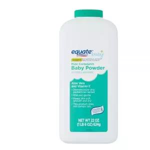 Pure Cornstarch 베이비 파우더 알로에 및 비타민 E 623.7g22온스 - 1팩
