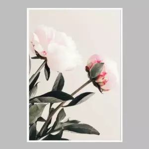 꽃 인테리어액자 flower No5 A2사이즈 그림액자 거실액자
