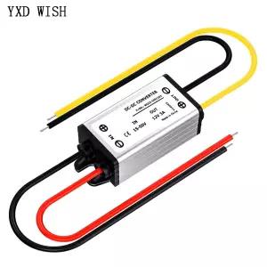 호환  DC-DC 벅 모듈 DC 24V 36V 48V 60V에서 5V 12V 3A로 다운컨버터 전압 조절기 LED 전압 변환기 자동차