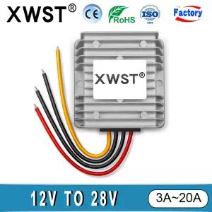 호환  XWST 12V28V DC-DC 컨버터 레귤레이터 12VDC28VDC 스테빌라이저 3A 5A 10A 12A 15A 20A 출력 전원 공