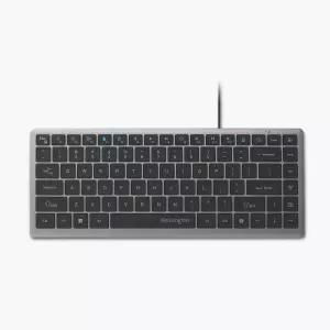 켄싱턴 KB415 USB-C 유선 컴팩트 키보드 조용한 가위 스위치 키 프로그래밍 가능 코파일럿 핫키 Windows와