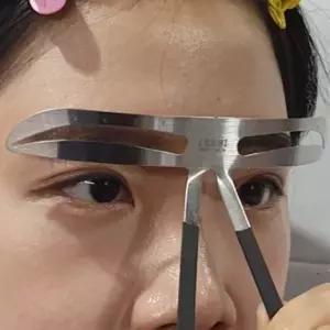 여자 눈썹그리기틀 눈썹가이드 산형 Viq1+7QPU