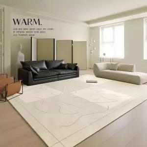 특대형 물세탁 모던 거실 거실에 면패드 카페트 사계절 워셔블 먼지없는 초대형
