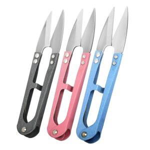 CZZXI 3PCS 실 스니핑, 고탄소 스틸 커터, 바느질, 퀼팅, 뜨개질, DIY, 주얼리 제작, 분재 버드 및 잎 가지치기용 4.25인치 가위.