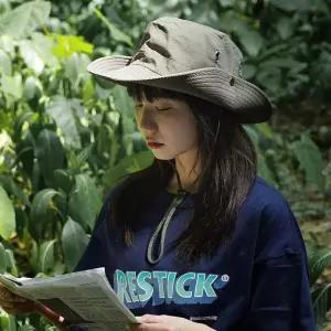 남자 중절모 페도라모자 자외선차단 넓은챙 신사모자