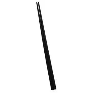 고급멜라민검정저분(사각) 25.5cm 10모 저분 젓가락 젖가락