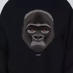 남자 동물 가을 맨투맨 티셔츠 기모맨투맨 키밍 고릴라 긴팔 여자