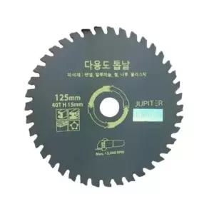 전동공구악세사리 목공 목재절단날 판넬 알루미늄 PVC 그라인더휠 125mm