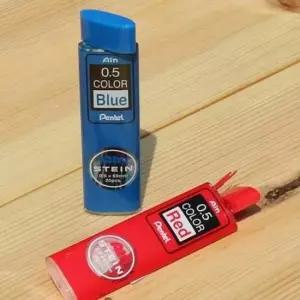샤프연필심 고강도 컬러샤프심..펜텔 AIN STEIN 0.5mm 1통(20pcs)