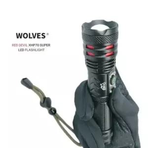 울브스 초강력 LED랜턴 RED DEVIL XHP70