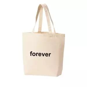 에코백 토트백 영어단어 forever 영원 사랑 다양한색상 전사이즈