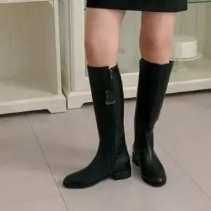 미들부츠 여자롱부츠 통굽 부티 발목구두 가을신상
