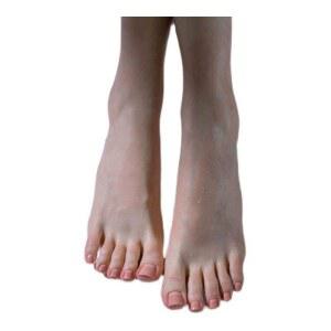 실리콘 여자발 마네킹 포장 왼발 모형 발가락 촬영