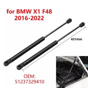 BMW X1 F48 2016- 차량용 프론트 엔진 보닛 후드 가스 스트럿 리프트 서포트 로드 2개 51237329410