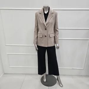 M1AKLJ2820GY 인조 스웨이드 베이직 자켓JK