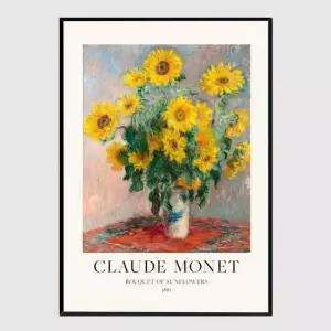 인테리어액자 Bouquet Of Sunflowers A2사이즈 그림액자 거실액자