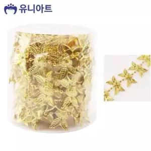유니아트 (체인줄) 7500 롤체인줄 (no.8059) (금색) 공작 만들기