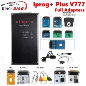 IPROG 3in1 Iprog PLUS V777 지원 IMMO/마일리지/에어백 Carprog/Tango/Digiprog3 진단 도구