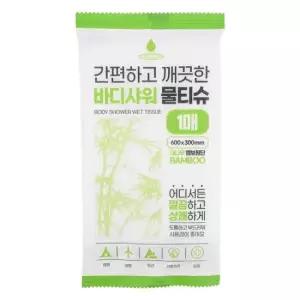 오일 국산 샤워티슈 바디샤워 물티슈 바디티슈 60x30 1매