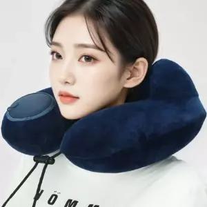 [하프클럽/알티피아]여행용 U형 에어 목쿠션 목베개 장거리 여행 필수품