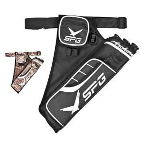 ARROW QUIVER 양궁 힙 퀴버, 내구성 보관용 화살 벨트, 허리 가능한 조절 있는