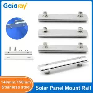 태양광 패널 마운트 레일 PV 키트 커넥터 지지대 스플라이스 2 PCS 140mm
