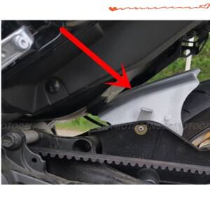 야마하 TMAX530 Tmax 2012 오토바이 리어 머드가드 펜더