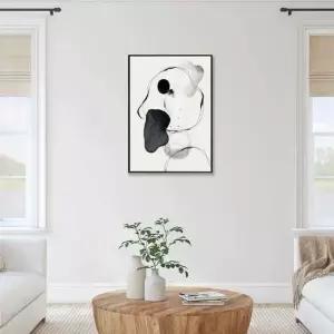 심플 액자 Abstract World no1. A2사이즈 그림액자 거실액자