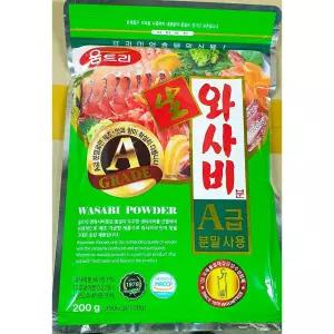 생와사비 200g X20생 고추냉이 일식 일식생 소스 회와 초밥