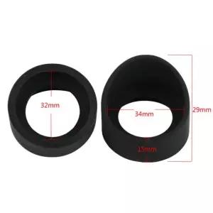 쌍안 생물학적 스테레오 현미경 망원경 단안 쌍안경에 대 한 2 개/대 34mm 직경 고무 금