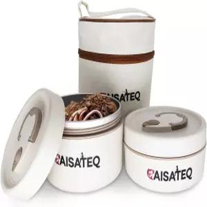CAISATEQ 스테인리스 스틸 라이브 미끼 용기 단열 통풍 기능이 있는 휴대용 통 낚시 여행을 위해 벌레와 밤