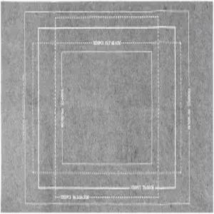 MOUMOUTEN 직소 퍼즐 매트 롤업 그레이 펠트 보드 키퍼 1500 1000 500피스 보관 45.7 x 26인치