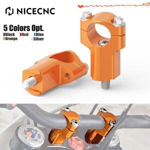 NICECNC 2023 KTM 790 어드벤처 R 오토바이 핸들바 지지 클램프 마운트 브래킷 키트 슈퍼 S