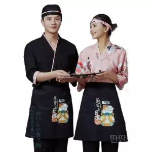 이자카야쉐프복 요리사 조리복 유니폼 초밥집 요리사복 주방 호텔 종업원 주방장 선술집