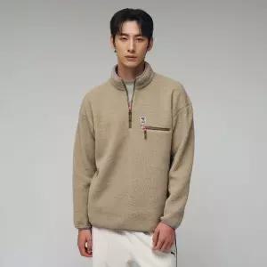 매장정품 푸마 PUMA 플리스 하프집업 티 U Fleece Half-zip Tee (52949102) 52949102 698005