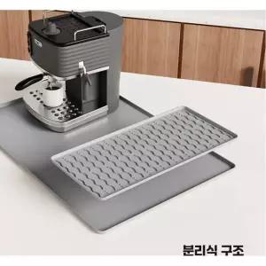 키밍 주방 커피머신 실리콘 깔판 건조매트 미끄럼방지