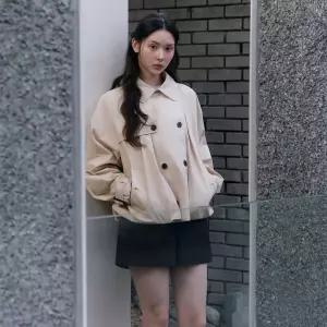 잇미샤 26 SS 숏기장 볼륨 트렌치코트 ITQ3ZBY880 1036967