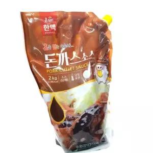 한맥 돈까스 소스 냉장 2kg 6봉 업소용 대용량 식자재