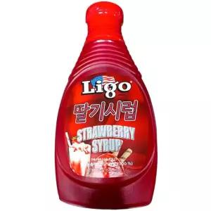 리고 딸기 시럽 567g 4봉 업소용 대용량 음료베이스