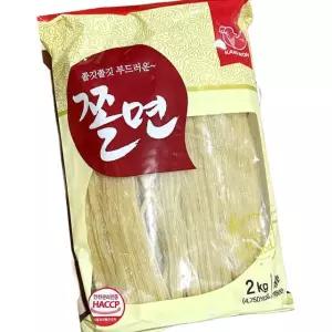 강원농산 쫄면 사리 2kg 6봉 업소용 대용량 식자재