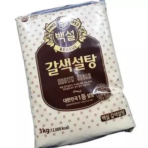 백설 황설탕 3K 업소용 대용량 식자재