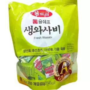 움트리 생와사비 600g 10개 업소용 초밥 양념 소스