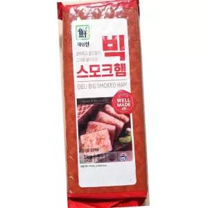 사조오양 대림 빅스모크 햄 1kg 3개 냉동 업소용