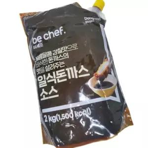 삼조쎌텍 돈까스소스 2k 업소용 대용량 양념소스
