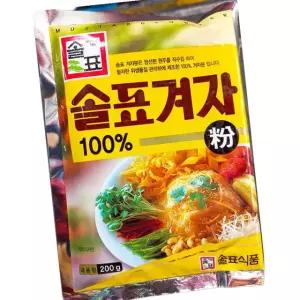 솔표 겨자 가루 200g 10개 업소용 양념 소스 일식